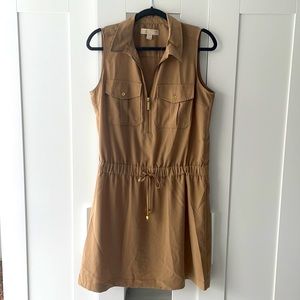 MK sand color dress size 8